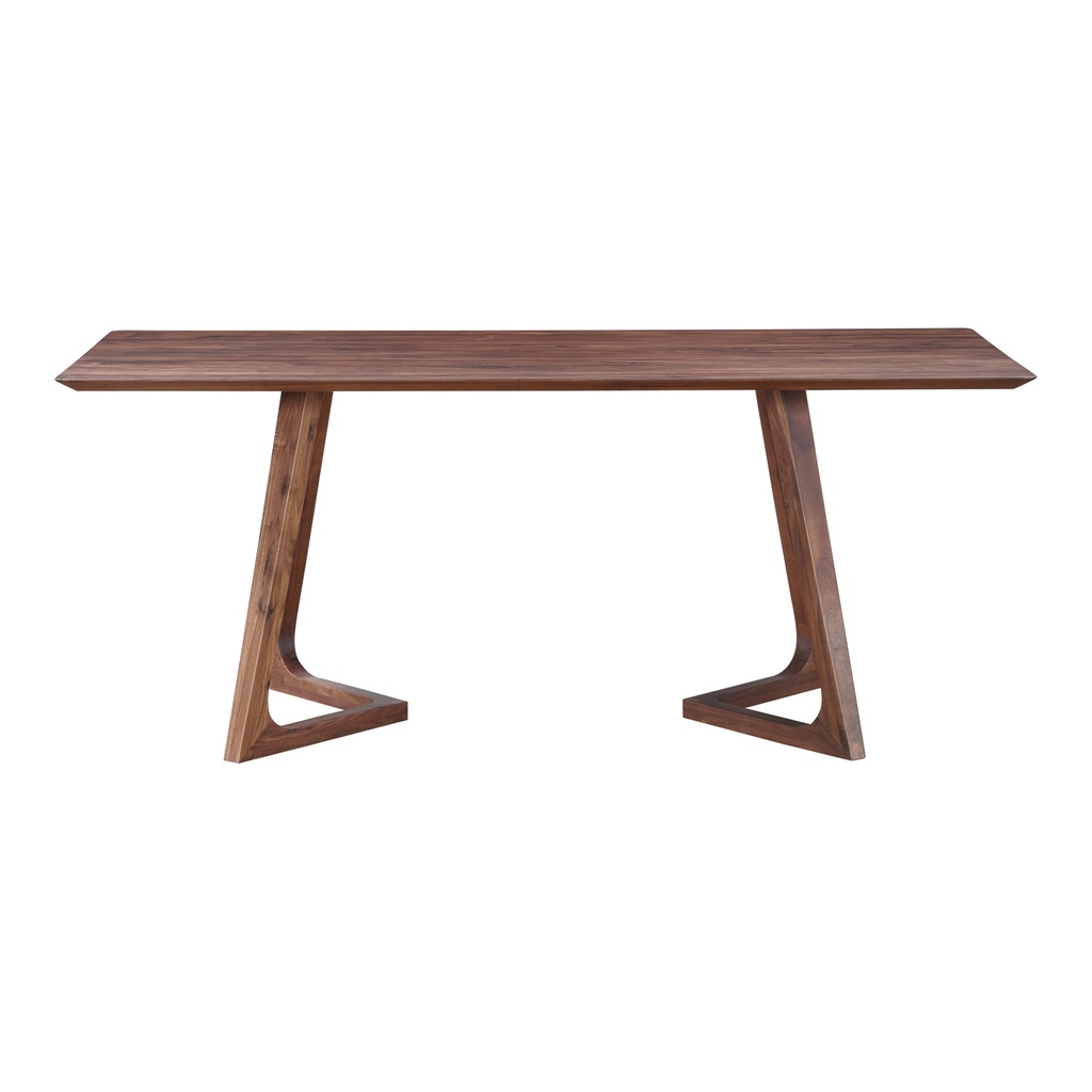 [CB-1004-03-0] Godenza Rectangular Dining Table Walnut