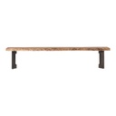 Bent Bench Small Brown