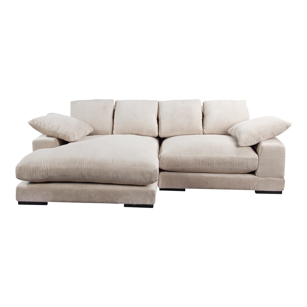 [TN-1004-14-0] Plunge Sectional Cappuccino
