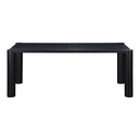 Post Small Dining Table Black