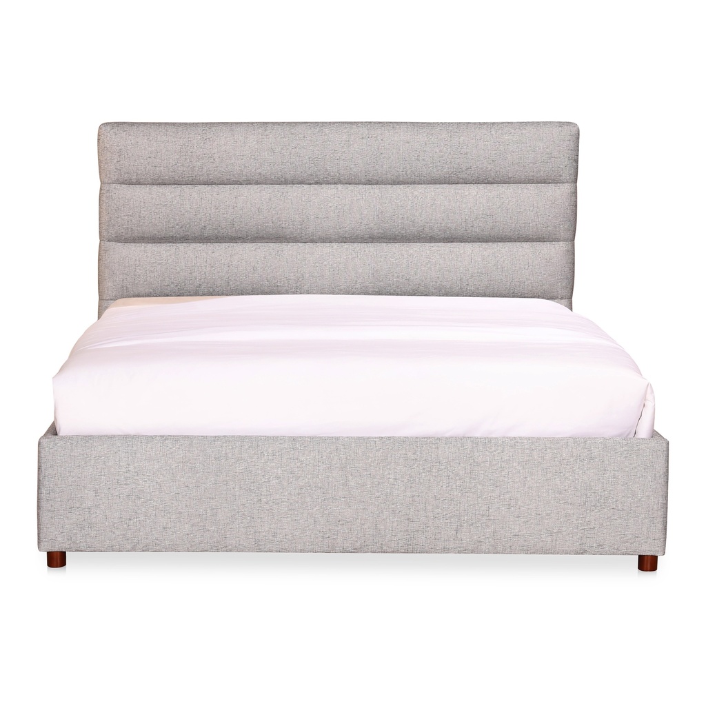[RN-1139-29-0] Takio Queen Bed Light Grey