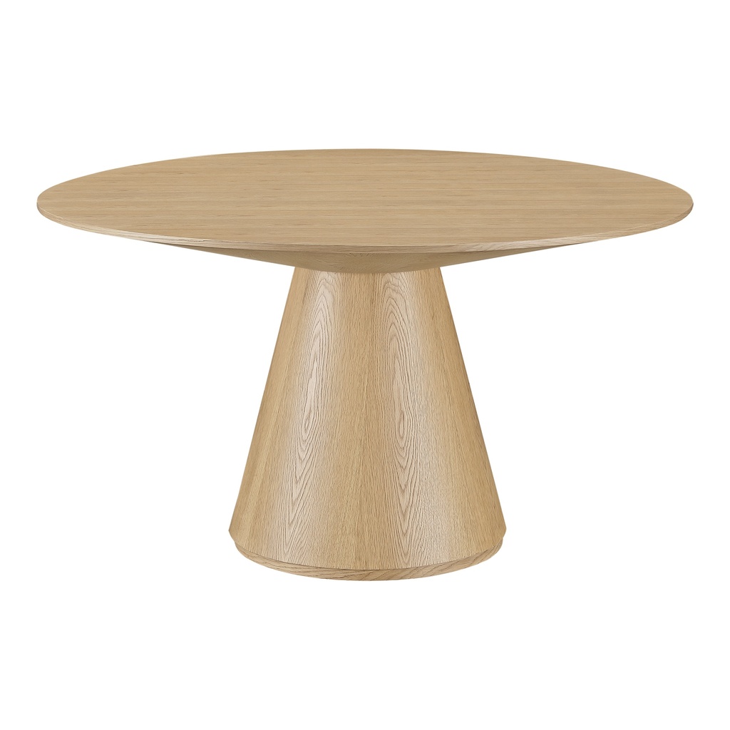 [KC-1028-24-0] Otago 47In Round Dining Table Oak