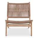 Palma Outdoor Lounge Chair Warm Brown