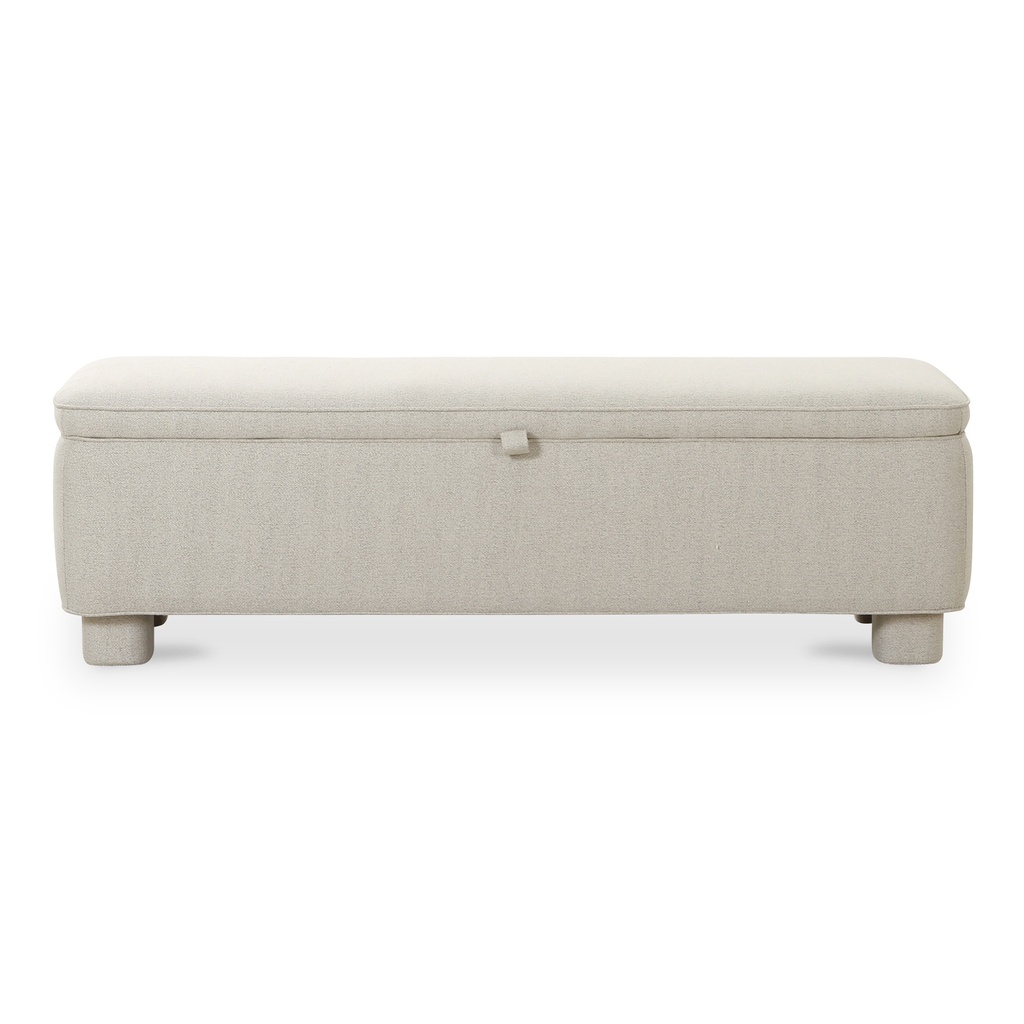 [OA-1004-29] Ichigo Storage Bench Light Grey