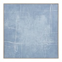 Notion Framed Painting Blue