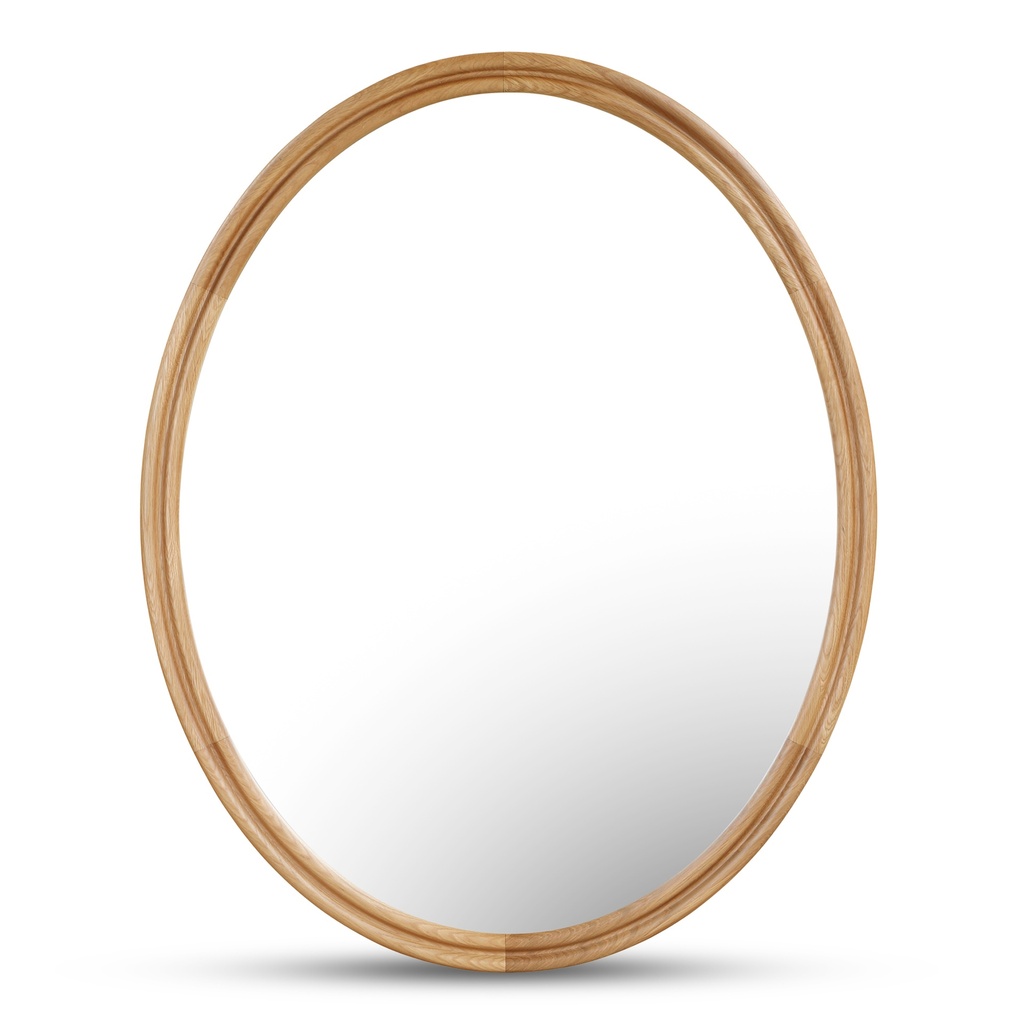 [BC-1148-24] Alcott Oval Mirror Oak