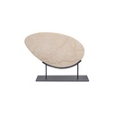 Galen Sculpture Botticino Beige Marble