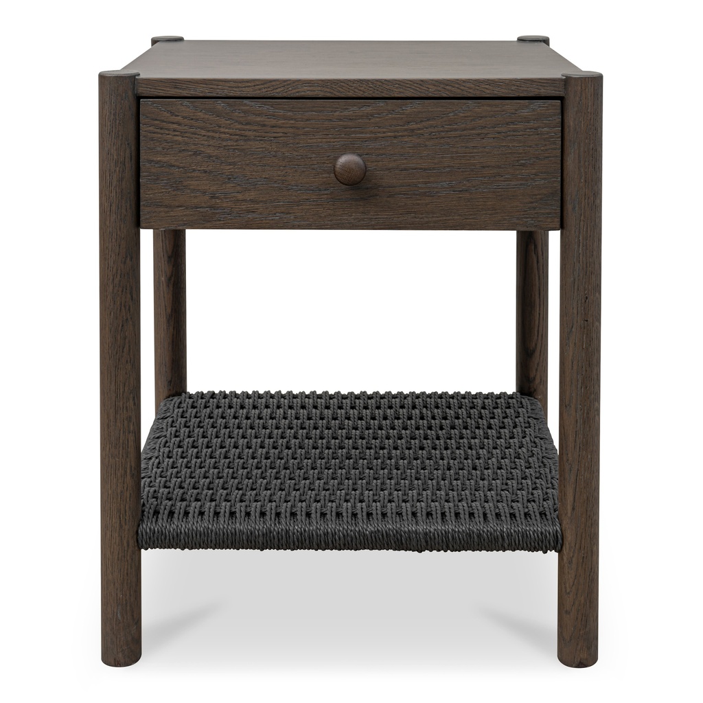 [FC-1010-20] Millie Nightstand Dark Brown