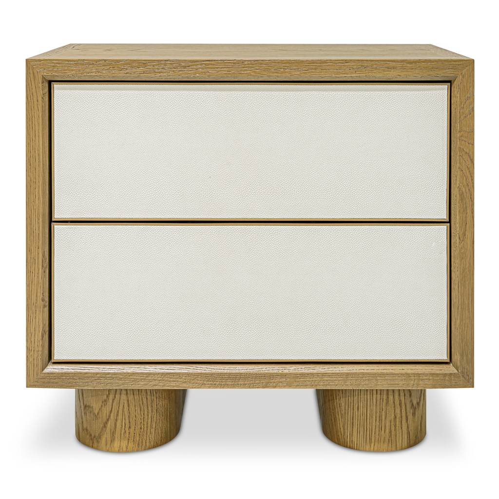 [VL-1100-18] Marcelle Nightstand White