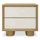 Marcelle Nightstand White