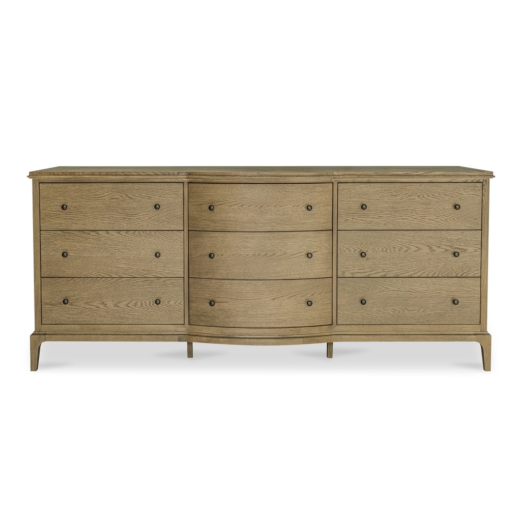 [VL-1101-03] Sadie 9 Drawer Dresser Brown