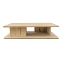 Casey Large Coffee Table Rustic Oak