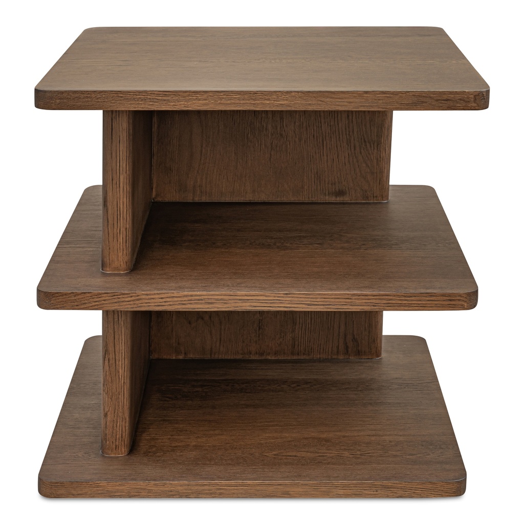 [FC-1019-20] Casey Side Table Dark Brown