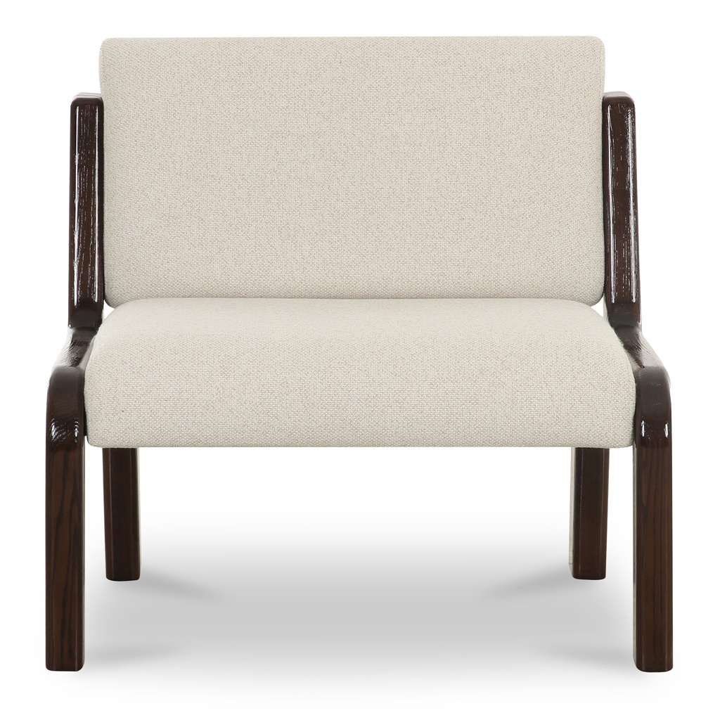 [OA-1075-05] Edie Accent Chair Flecked Ivory