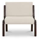 Edie Accent Chair Flecked Ivory