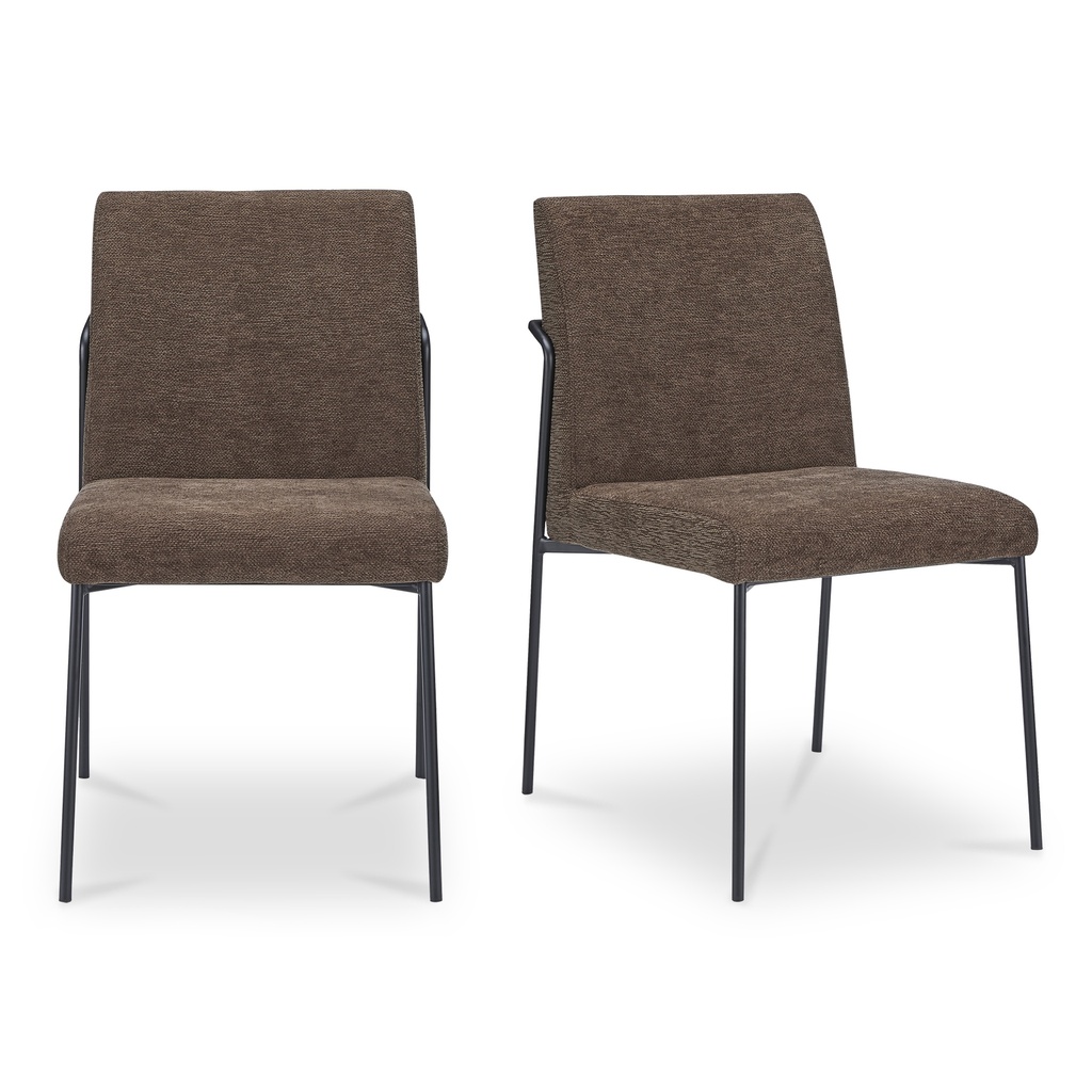 [YM-1018-20] Danny Dining Chair Dark Brown Set of Two