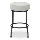 Kelsey Swivel Counter Stool Beige