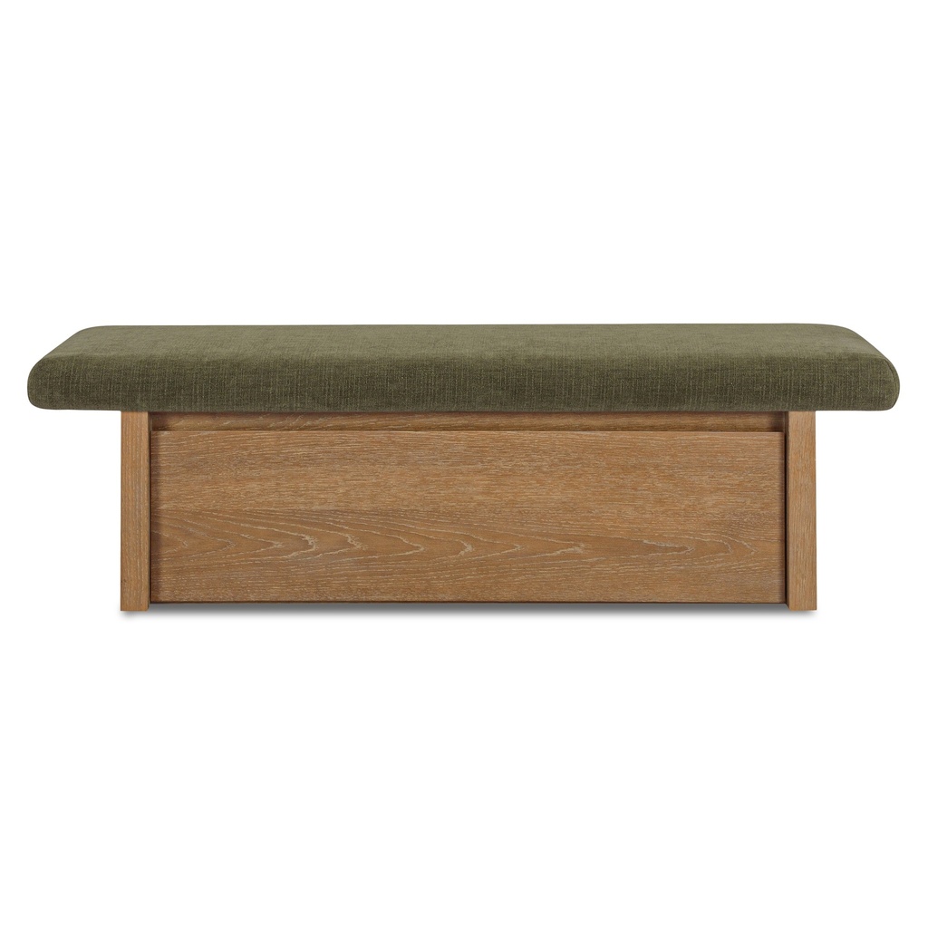 [FO-1050-27] Gemma Storage Bench Dark Green