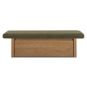 Gemma Storage Bench Dark Green