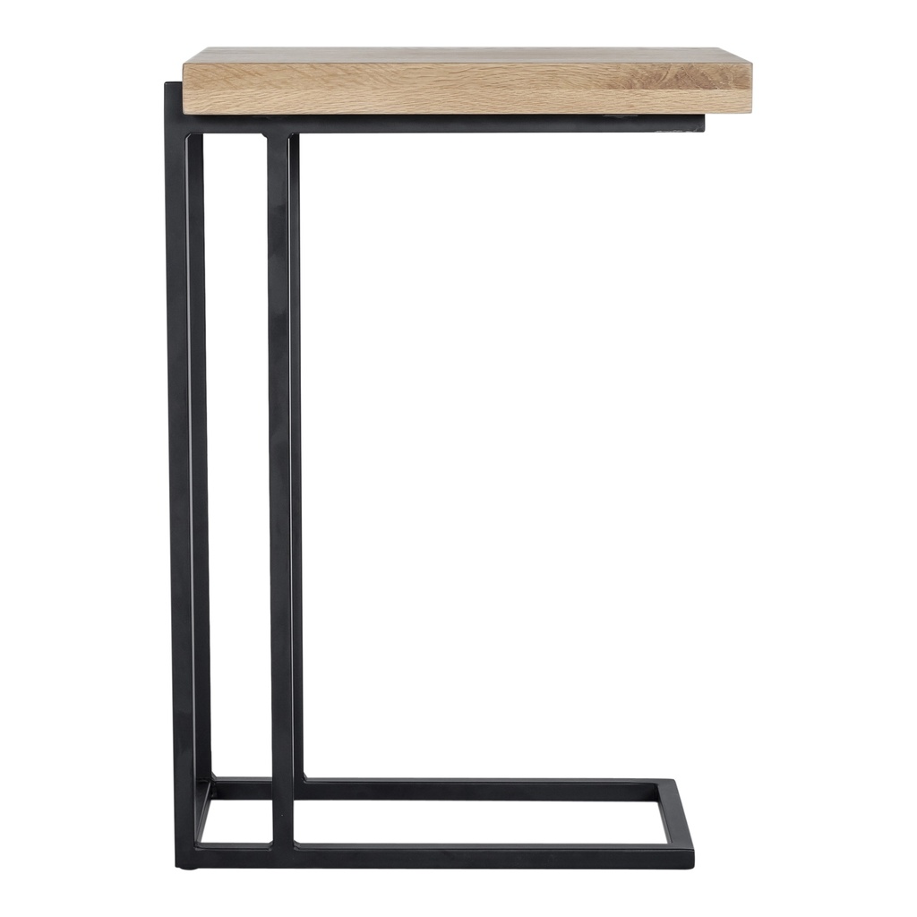 [YC-1005-24] Mila C Shaped Side Table Natural