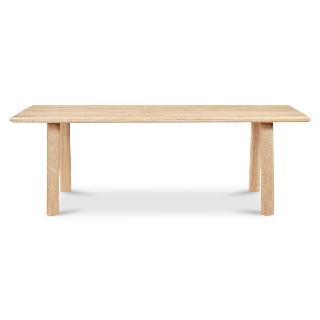 [BC-1046-18] Malibu Dining Table White Oak