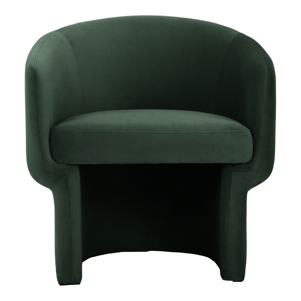 [JM-1005-27] Franco Chair Dark Green