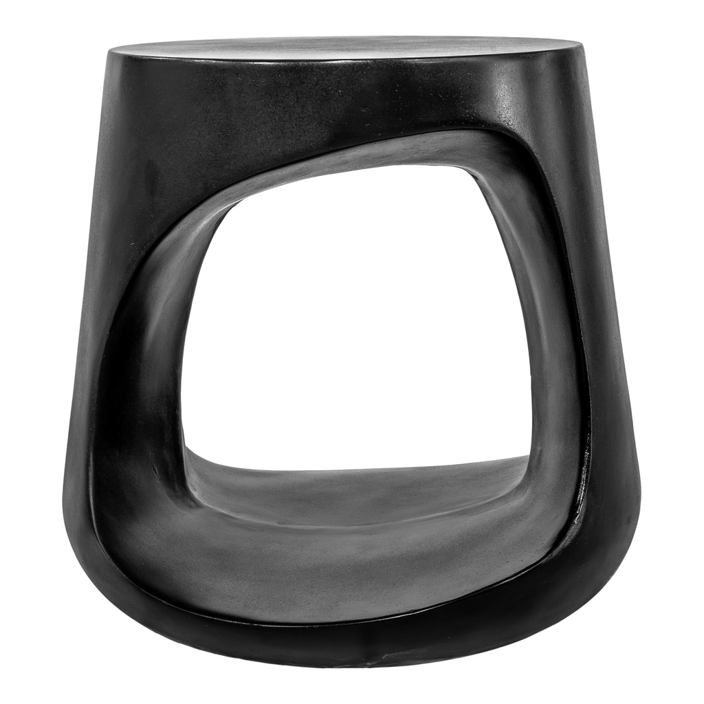[BQ-1055-02] Rothko Outdoor Stool Black