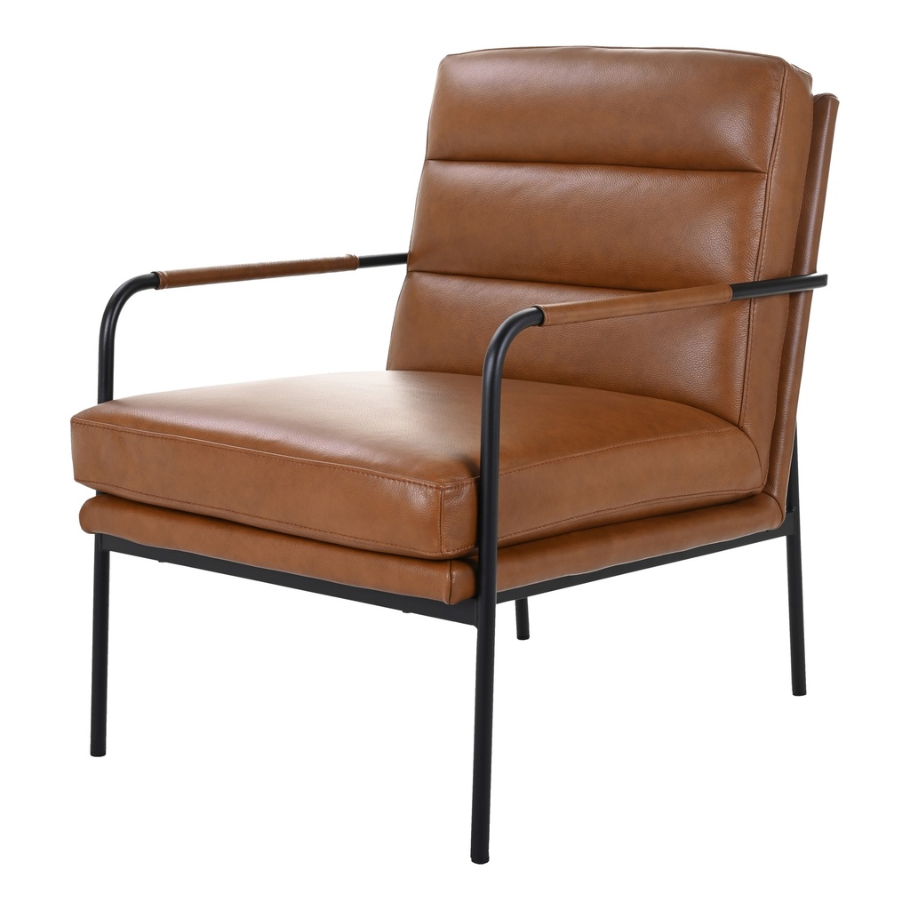 [EQ-1013-03] Verlaine Armchair Chestnut Brown