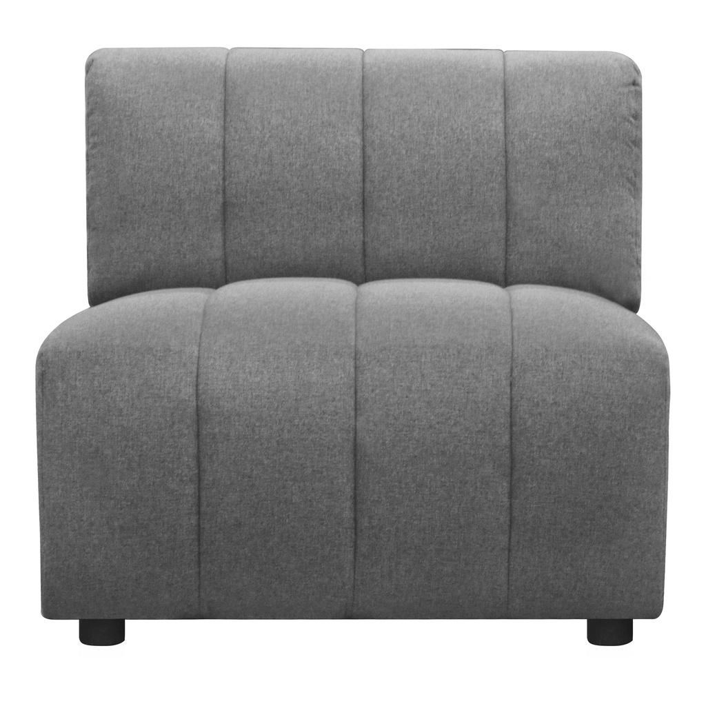 [MT-1024-15] Lyric Slipper Chair Grey