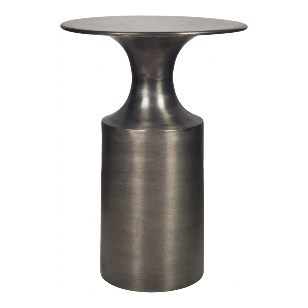 [FI-1105-54] Rassa Accent Table Polished Zinc