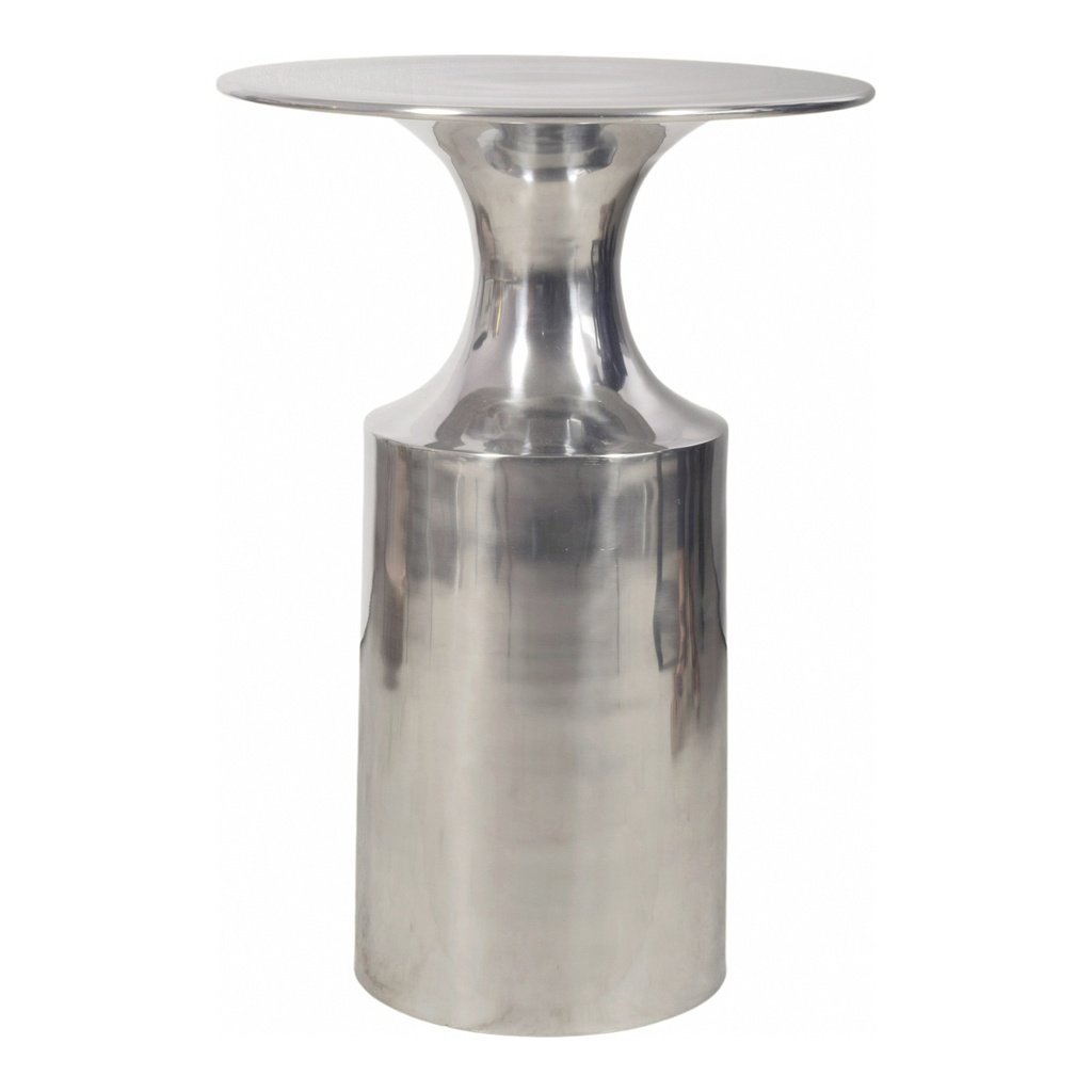 [FI-1105-30] Rassa Accent Table Polished Silver