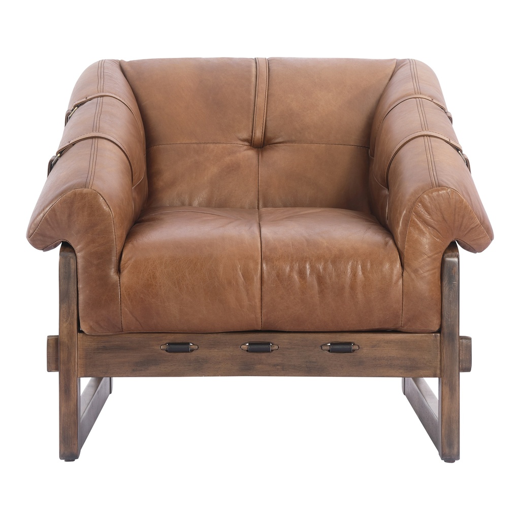 [PK-1112-14] Bellos Accent Chair Open Road Brown