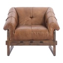 Bellos Accent Chair Open Road Brown