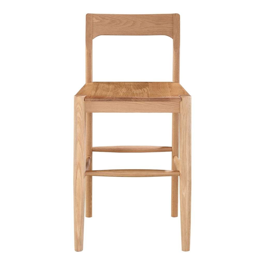 [BC-1124-24] Owing Counter Stool Natural Oak