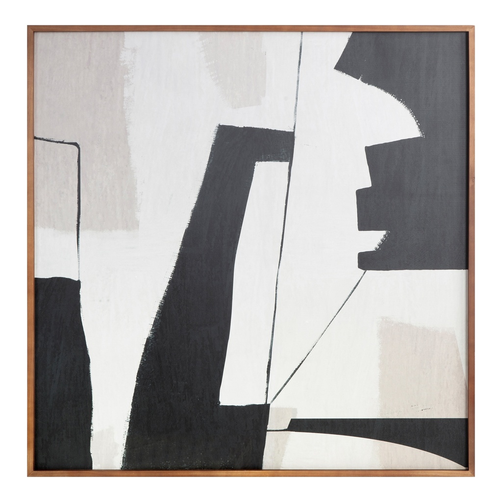 [WP-1276-37] Nostalgia Framed Painting Warm Palette