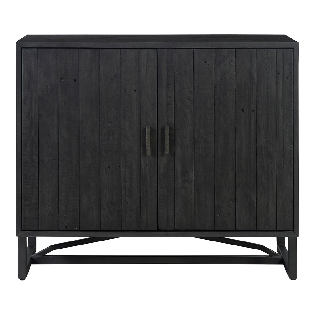 [FR-1035-02] Sierra 2 Door Cabinet Black