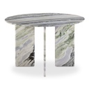 Celia Round Dining Table Green Onyx Marble