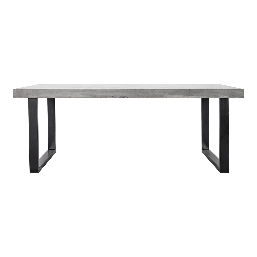 [BQ-1018-25-0] Jedrik Outdoor Dining Table Large Grey