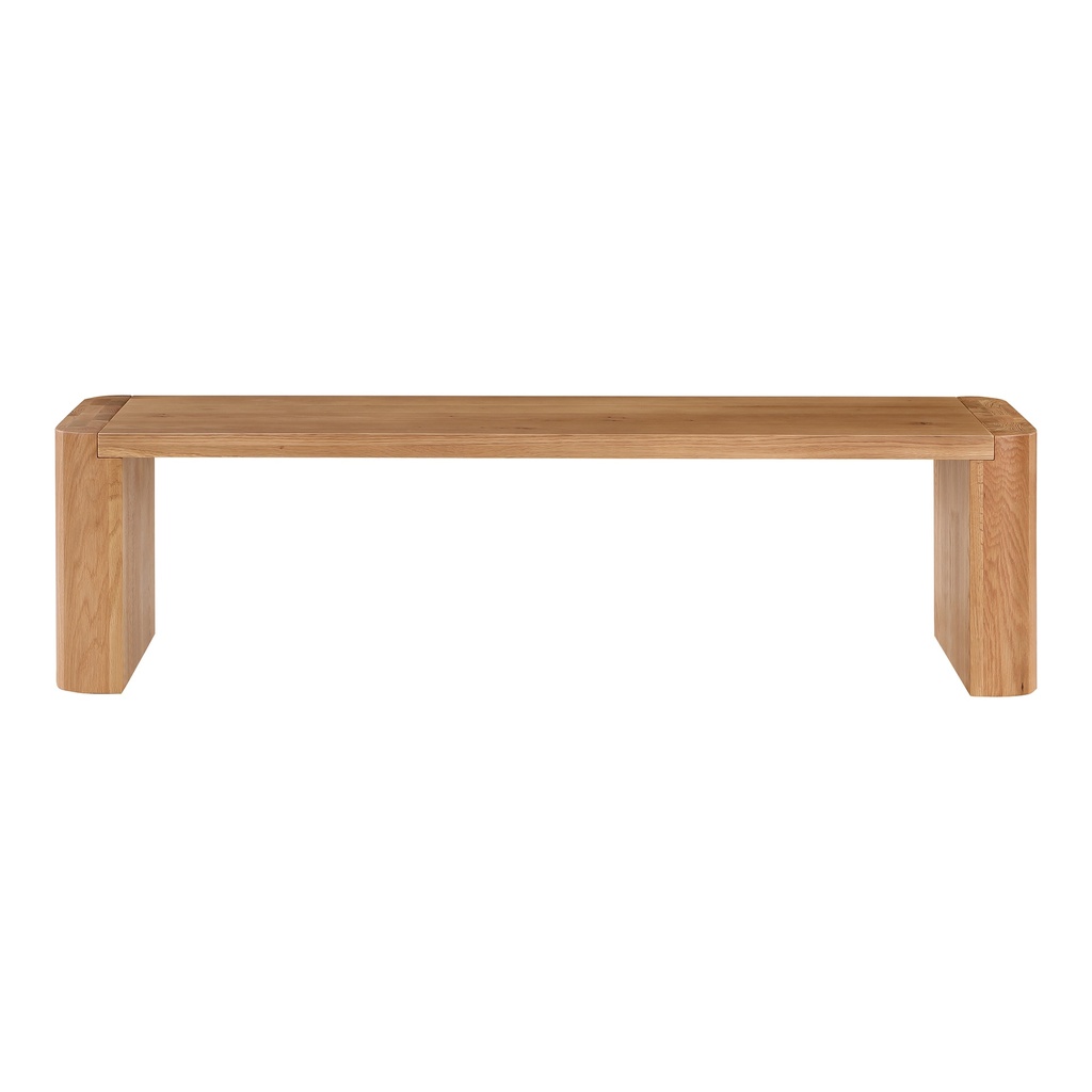 [BC-1120-24-0] Post Small Dining Bench Natural
