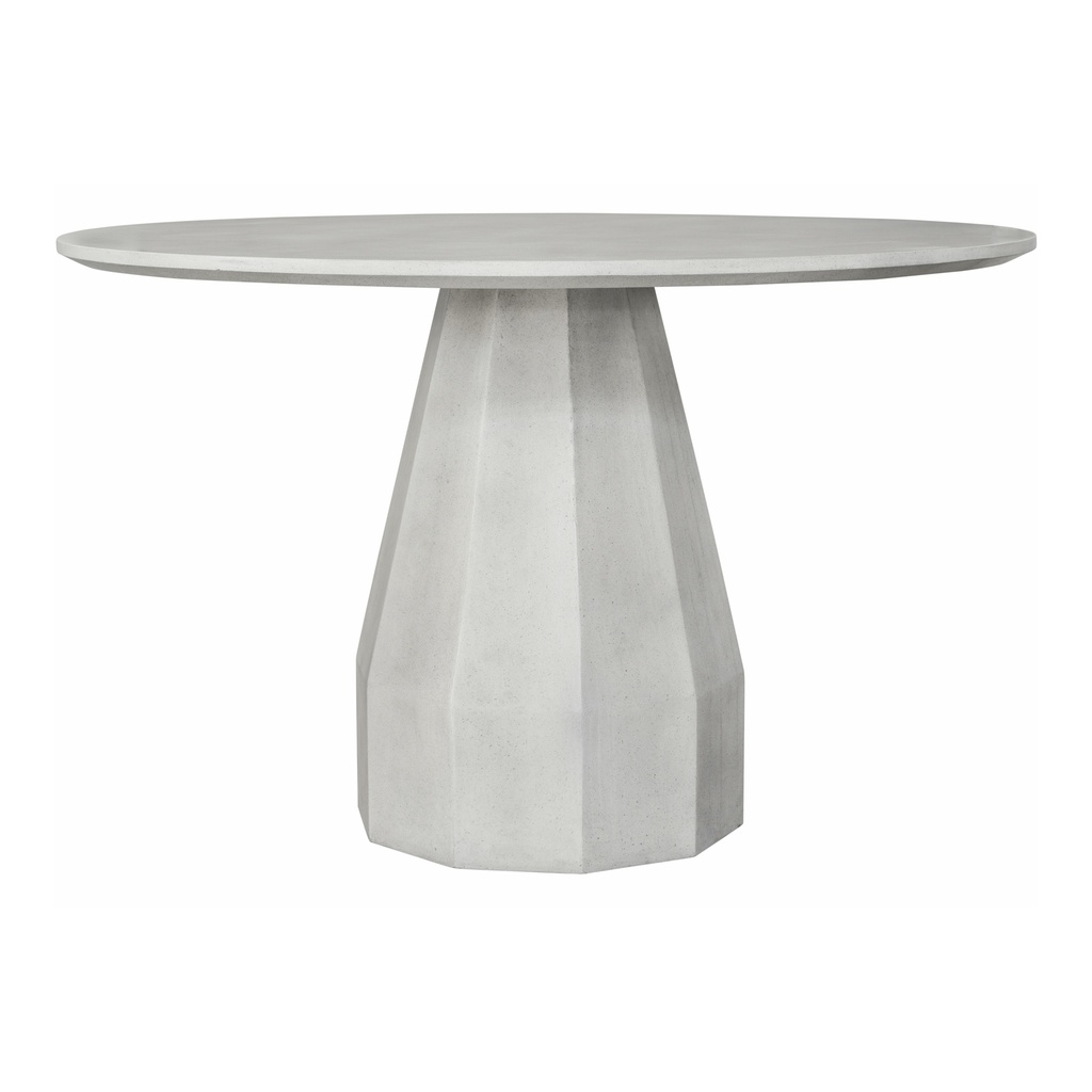 [JK-1010-18-0] Templo Outdoor Dining Table Antique White