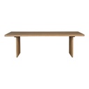 Koshi Dining Table Sandblasted Amber Oak