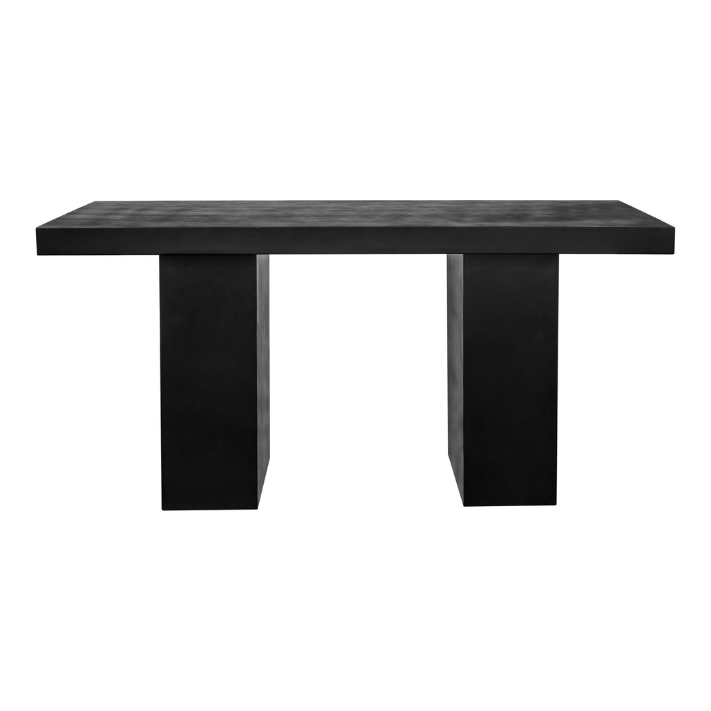 [BQ-1021-02-0] Aurelius 2 Outdoor Dining Table Black