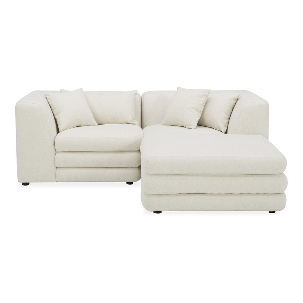 [KQ-1038-18] Lowtide Nook Modular Sectional Warm White