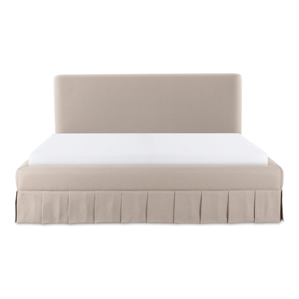 [OA-1016-34-0] Maren King Bed Beige
