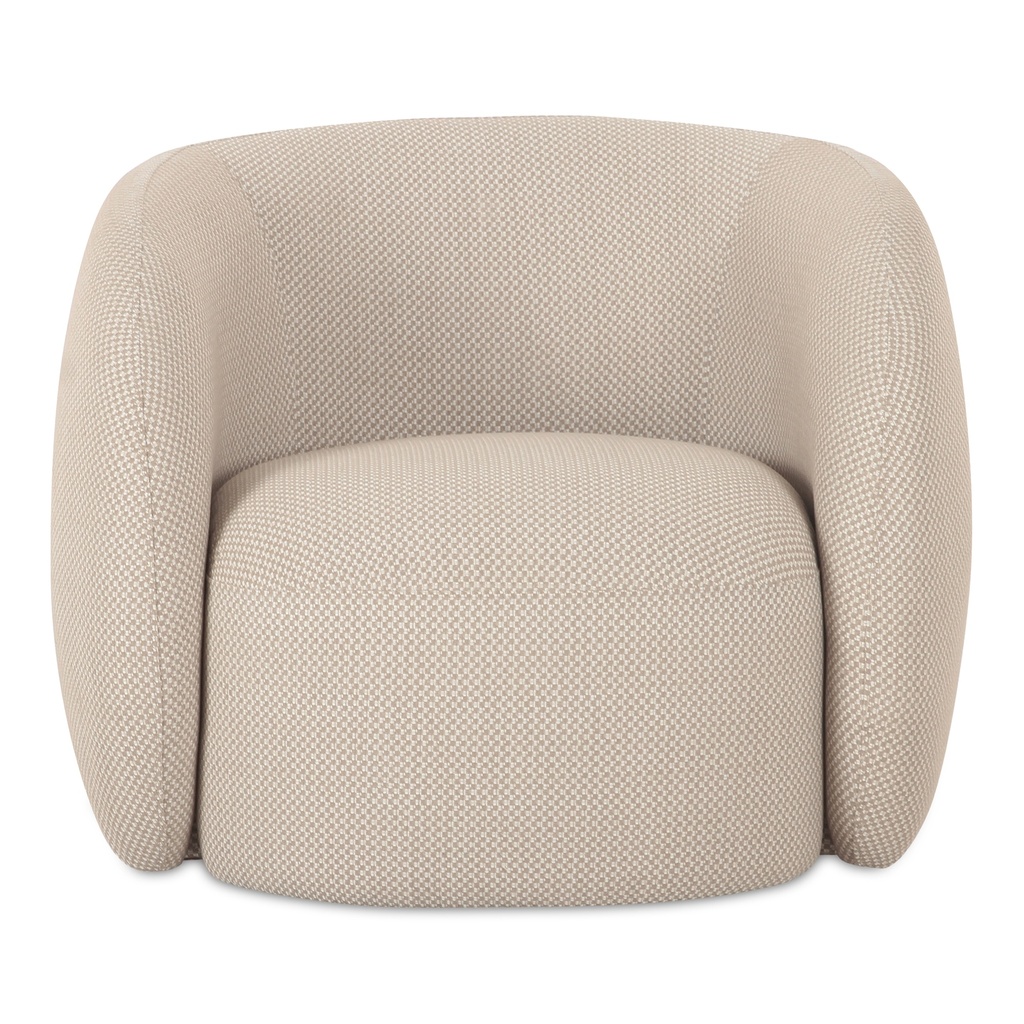 [OA-1022-34] Rae Outdoor Accent Chair Beige Check