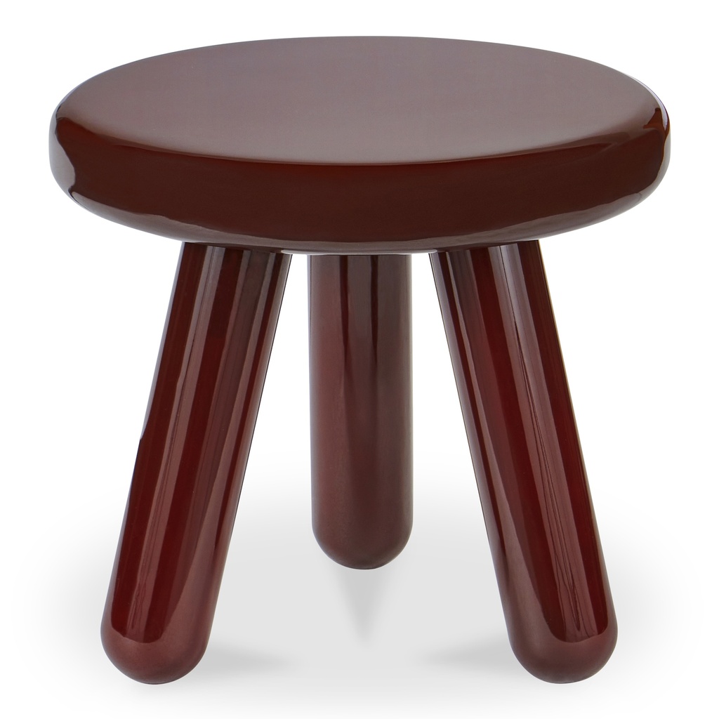 [EW-1020-22] Joy Accent Table Deep Red Lacquer