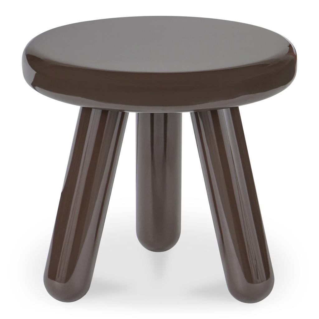 [EW-1020-20] Joy Accent Table Dark Brown Lacquer