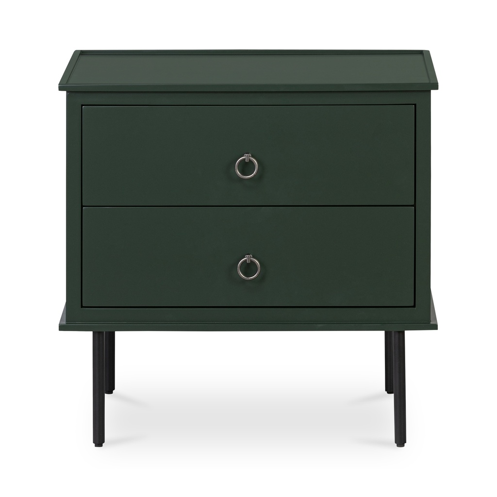 [JU-1006-27] Reagan Nightstand Deep Green