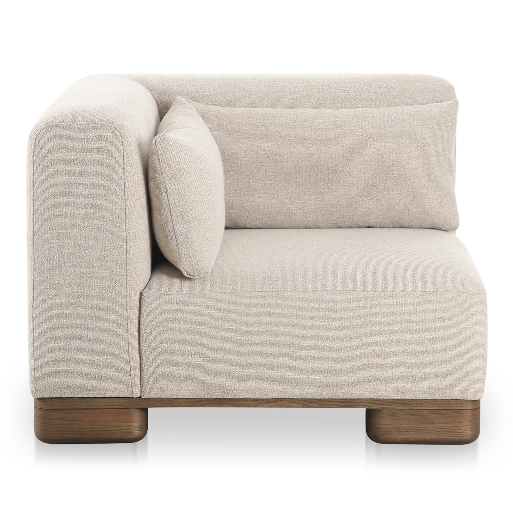 [OA-1030-34] June Corner Chair Oatmeal