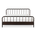 Vivian Queen Bed Dark Brown